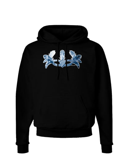 Water Masquerade Mask Dark Hoodie Sweatshirt by TooLoud-Hoodie-TooLoud-Black-Small-Davson Sales