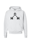 Water Molecule Text Hoodie Sweatshirt by TooLoud-Hoodie-TooLoud-White-Small-Davson Sales