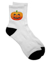 Watercolor Adult Short Socks - Perfect for Halloween Celebrations - TooLoud-Socks-TooLoud-White-Ladies-4-6-Davson Sales