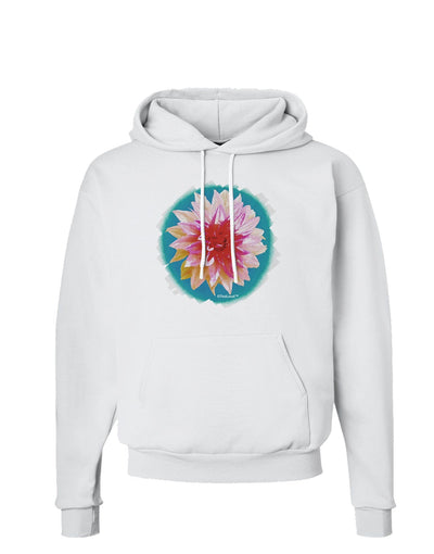 Watercolor Flower Hoodie Sweatshirt-Hoodie-TooLoud-White-Small-Davson Sales