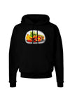 Watercolor Fruit Bowl 1 Dark Hoodie Sweatshirt-Hoodie-TooLoud-Black-Small-Davson Sales