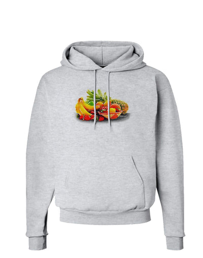 Watercolor Fruit Bowl 1 Hoodie Sweatshirt-Hoodie-TooLoud-AshGray-Small-Davson Sales