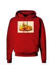 Watercolor Fruit Bowl 2 Dark Hoodie Sweatshirt-Hoodie-TooLoud-Red-Small-Davson Sales