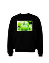 Watercolor Green Tomatoes Adult Dark Sweatshirt-Sweatshirts-TooLoud-Black-Small-Davson Sales