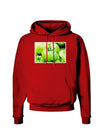 Watercolor Green Tomatoes Dark Hoodie Sweatshirt-Hoodie-TooLoud-Red-Small-Davson Sales