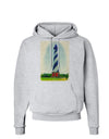 Watercolor Lighthouse 1 Hoodie Sweatshirt-Hoodie-TooLoud-AshGray-Small-Davson Sales