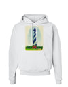 Watercolor Lighthouse 1 Hoodie Sweatshirt-Hoodie-TooLoud-White-Small-Davson Sales