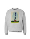 Watercolor Lighthouse 1 Sweatshirt-Sweatshirts-TooLoud-AshGray-Small-Davson Sales