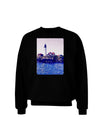 Watercolor Lighthouse 2 Adult Dark Sweatshirt-Sweatshirts-TooLoud-Black-Small-Davson Sales