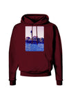 Watercolor Lighthouse 2 Dark Hoodie Sweatshirt-Hoodie-TooLoud-Maroon-Small-Davson Sales