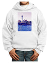 Watercolor Lighthouse 2 Youth Hoodie Pullover Sweatshirt-Youth Hoodie-TooLoud-White-XS-Davson Sales