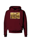 Watercolor Mountains Colorado Dark Hoodie Sweatshirt-Hoodie-TooLoud-Maroon-Small-Davson Sales