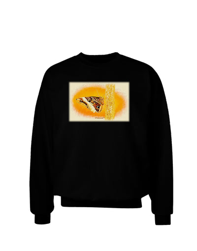 Watercolor Owl Moth Adult Dark Sweatshirt-Sweatshirts-TooLoud-Black-Small-Davson Sales