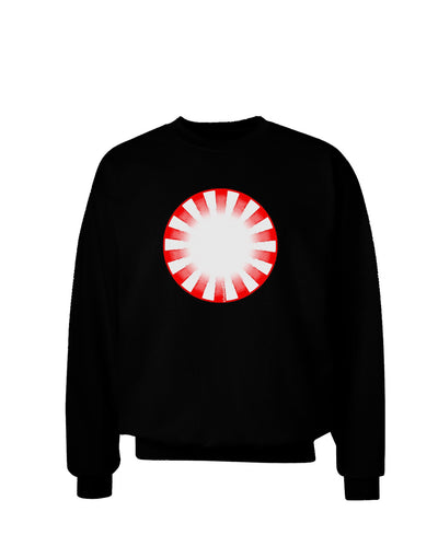 Watercolor Peppermint Adult Dark Sweatshirt-Sweatshirts-TooLoud-Black-Small-Davson Sales