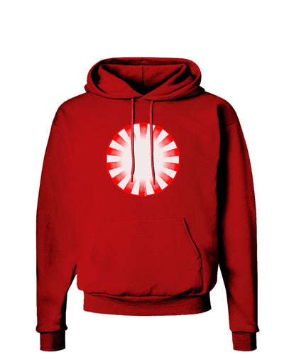 Watercolor Peppermint Dark Hoodie Sweatshirt-Hoodie-TooLoud-Red-Small-Davson Sales