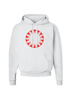 Watercolor Peppermint Hoodie Sweatshirt-Hoodie-TooLoud-White-Small-Davson Sales