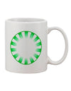 Watercolor Spearmint Printed 11 oz Coffee Mug - Expertly Crafted Drinkware-11 OZ Coffee Mug-TooLoud-White-Davson Sales