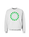 Watercolor Spearmint Sweatshirt-Sweatshirts-TooLoud-White-Small-Davson Sales