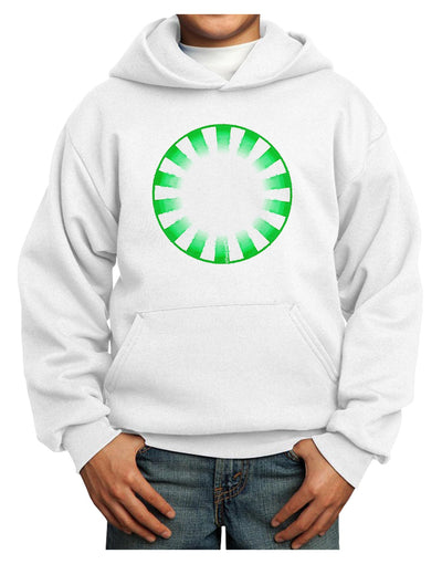 Watercolor Spearmint Youth Hoodie Pullover Sweatshirt-Youth Hoodie-TooLoud-White-XS-Davson Sales