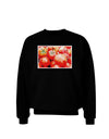 Watercolor Tomatoes Adult Dark Sweatshirt-Sweatshirts-TooLoud-Black-Small-Davson Sales