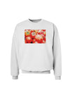 Watercolor Tomatoes Sweatshirt-Sweatshirts-TooLoud-White-Small-Davson Sales