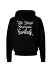 We shall Overcome Fearlessly Hoodie Sweatshirt-Hoodie-TooLoud-Black-Small-Davson Sales