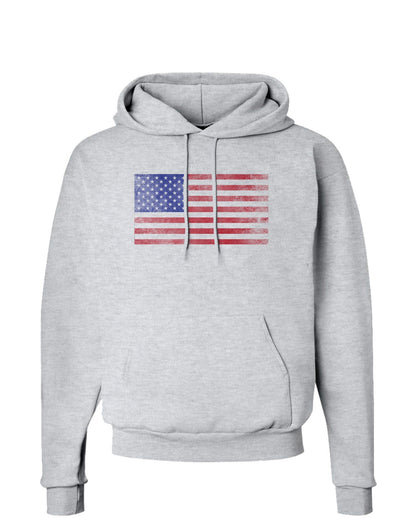 Weathered American Flag Hoodie Sweatshirt