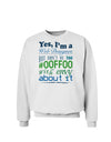 Web Designer -00FF00 With Envy Sweatshirt-Sweatshirts-TooLoud-White-Small-Davson Sales