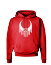 Weeping Crescent Eye - Halloween Dark Hoodie Sweatshirt-Hoodie-TooLoud-Red-Small-Davson Sales