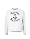 Welcome Seamen Sweatshirt-Sweatshirts-TooLoud-White-Small-Davson Sales