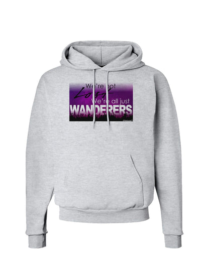 We're All Just Wanderers Hoodie Sweatshirt-Hoodie-TooLoud-AshGray-Small-Davson Sales