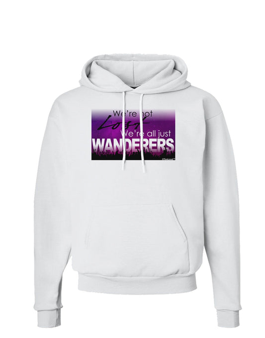 We're All Just Wanderers Hoodie Sweatshirt-Hoodie-TooLoud-White-Small-Davson Sales