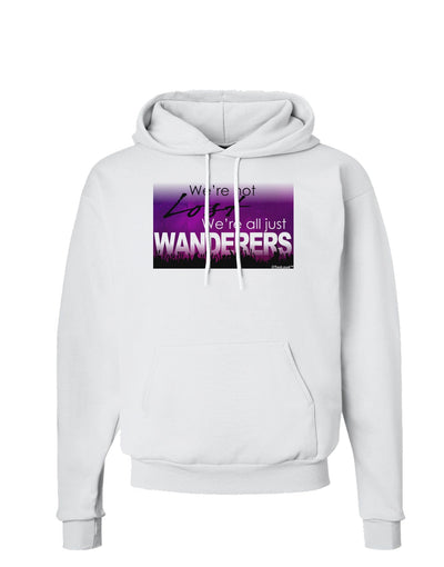 We're All Just Wanderers Hoodie Sweatshirt-Hoodie-TooLoud-White-Small-Davson Sales