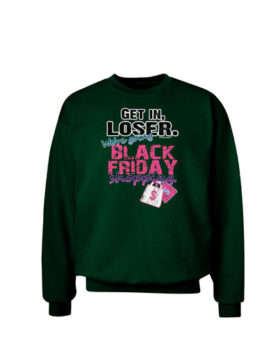 We're going Black Friday Shopping Adult Dark Sweatshirt-Sweatshirts-TooLoud-Deep-Forest-Green-Small-Davson Sales