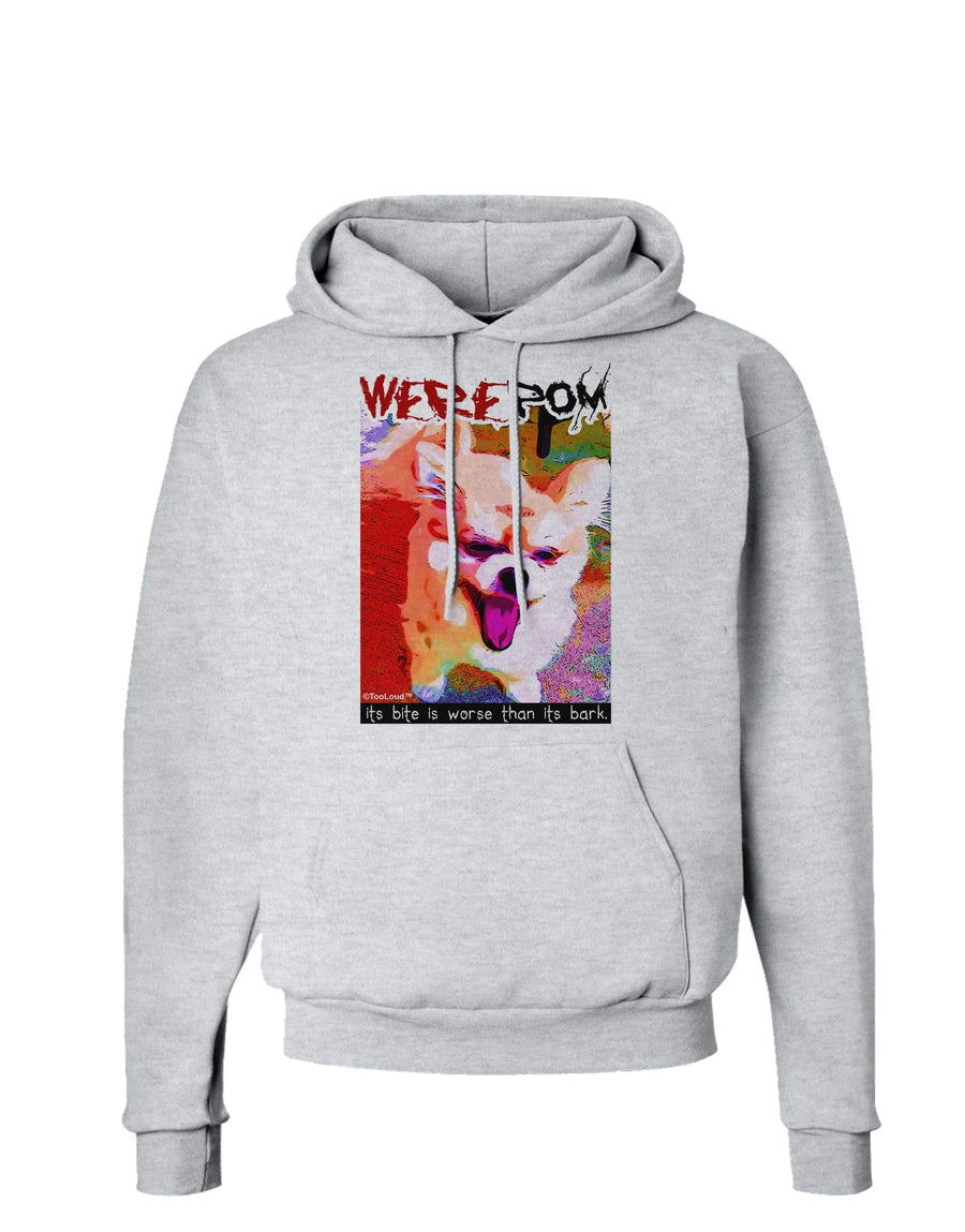 WerePom - Werewolf Pomeranian Hoodie Sweatshirt by TooLoud-Hoodie-TooLoud-White-Small-Davson Sales