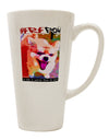 Werewolf Pomeranian 16 Ounce Conical Latte Coffee Mug - Expertly Crafted Drinkware-Conical Latte Mug-TooLoud-White-Davson Sales