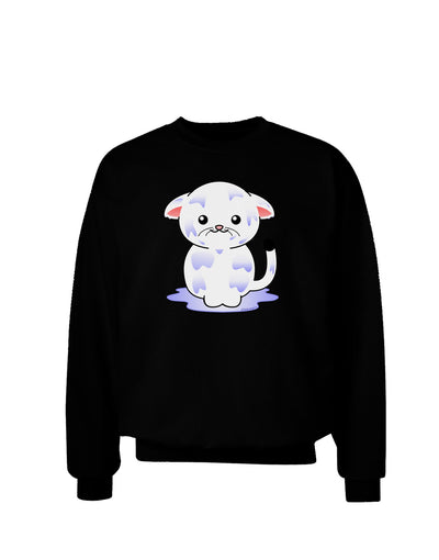 Wet Pussycat Adult Dark Sweatshirt-Sweatshirts-TooLoud-Black-Small-Davson Sales