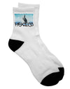 Whale Watching Cut-out Adult Short Socks in Mexico - Enhance Your Wardrobe with Style and Comfort - TooLoud-Socks-TooLoud-White-Ladies-4-6-Davson Sales