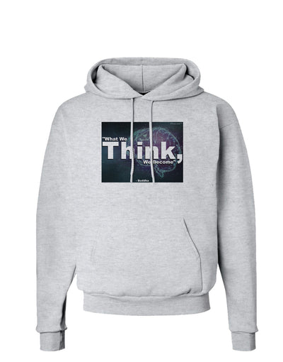 What We Think Buddha Hoodie Sweatshirt-Hoodie-TooLoud-AshGray-Small-Davson Sales