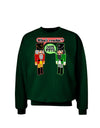 Whats Crackin - Deez Nuts Adult Dark Sweatshirt by-Sweatshirts-TooLoud-Deep-Forest-Green-Small-Davson Sales