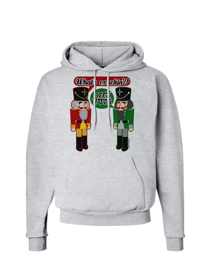 Whats Crackin - Deez Nuts Hoodie Sweatshirt by-Hoodie-TooLoud-AshGray-Small-Davson Sales