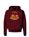 Where Bad Pumpkins Go Dark Hoodie Sweatshirt-Hoodie-TooLoud-Maroon-Small-Davson Sales