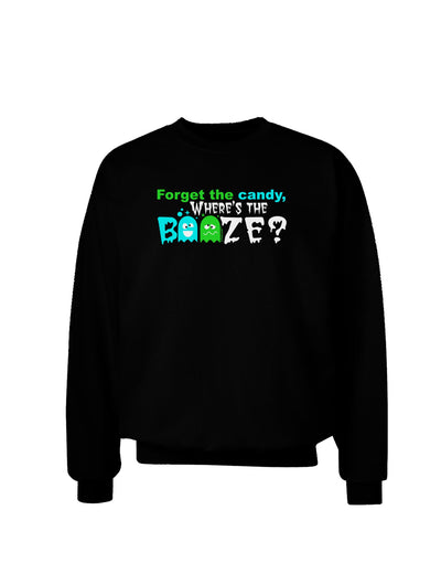 Where's The Booze Adult Dark Sweatshirt-Sweatshirts-TooLoud-Black-Small-Davson Sales