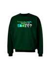 Where's The Booze Adult Dark Sweatshirt-Sweatshirts-TooLoud-Deep-Forest-Green-Small-Davson Sales