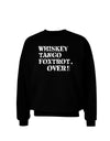 Whiskey Tango Foxtrot WTF Adult Dark Sweatshirt-Sweatshirt-TooLoud-Black-Small-Davson Sales