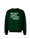 Whiskey Tango Foxtrot WTF Adult Dark Sweatshirt-Sweatshirt-TooLoud-Deep-Forest-Green-Small-Davson Sales