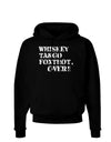 Whiskey Tango Foxtrot WTF Dark Hoodie Sweatshirt-Hoodie-TooLoud-Black-Small-Davson Sales