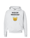 Whiskey Wednesday Design - Text Hoodie Sweatshirt by TooLoud-Hoodie-TooLoud-White-Small-Davson Sales