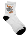 Whistle-Inspired Adult Short Socks - TooLoud-Socks-TooLoud-White-Mens-9-13-Davson Sales
