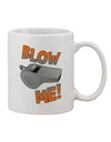 Whistle-Printed 11 oz Coffee Mug - Perfect for Beverage Enthusiasts TooLoud-11 OZ Coffee Mug-TooLoud-White-Davson Sales